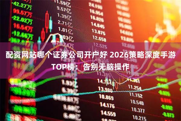 配资网站哪个证券公司开户好 2026策略深度手游TOP榜：告别无脑操作